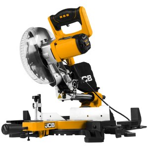 JCB 21-MS-210-SB 210mm / 8" Brushless Electric Sliding Mitre Saw - 1.5kW