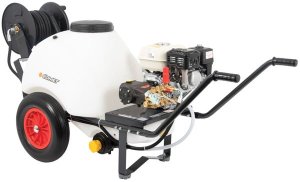 2900 Psi / 200 Bar Honda Engined Wheelbarrow Pressure Washer with a 120L Tank