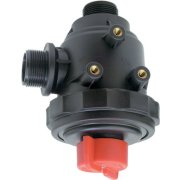 Suction Filter with Shut-Off Valve for Comet / WBU Pressure Washer - Short Thread
