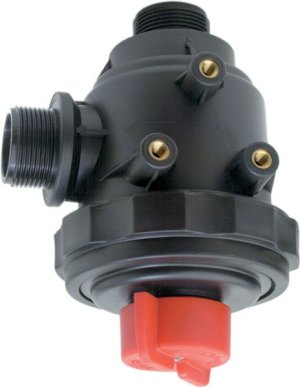 Suction Filter with Shut-Off Valve for Comet / WBU Pressure Washer - Short Thread
