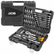 JCB 82 Piece Tool Set with 1/4" & 3/8" Drive