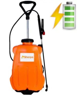 Sherpa 16L Cordless Battery Powered Backpack Sprayer with Trolley