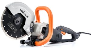 Evolution R230DCT 230mm 9" Electric Disc Cutter Concrete Saw with Diamond Blade