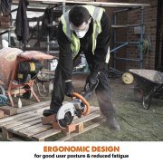 Evolution R230DCT 230mm 9" Electric Disc Cutter Concrete Saw with Diamond Blade