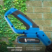 Hyundai HY20CPHT 20V 45cm / 18" Cordless Long (2.6m) Reach Pole Hedge Trimmer
