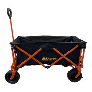 Sherpa Tools SFC6 Folding Garden Cart With Tailgate End - Ideal for Festivals