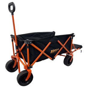 Sherpa Tools SFC6 Folding Garden Cart With Tailgate End - Ideal for Festivals
