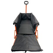 Sherpa Tools SFC6 Folding Garden Cart With Tailgate End - Ideal for Festivals