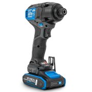 Hyundai S01-T2B - 20V Cordless 65Nm Hammer Drill + 230Nm Impact Driver + 2 x 2.0Ah Batteries and Charger