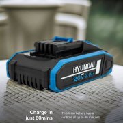 Hyundai BI20-2 2Ah Li-Ion Replacement Battery for 2nd Generation 20v Range