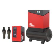 Airwave Eco-Speed, 7.5hp/5.5Kw, Screw Compressor, 21 CFM, 10 Bar, 300L Tank Mounted, Dryer