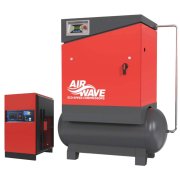 Airwave ECO-Speed, Fixed Speed Compressor, 20hp/15Kw-400V, 75 CFM, Max 10 Bar, 300L Tank + Floor Dryer