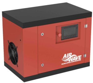Airwave Micro-Speed, Variable Speed Compressor, 5.5hp/4Kw-230V, 17 CFM, 6-10 Bar, Floor Mounted