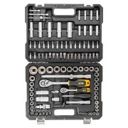 JCB 108 Piece Socket and Bit Set, Chrome Vanadium Steel