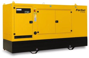 Ferbo FE44 B1-SA 43 kVA / 34kW Single-Phase Baudouin Diesel Generator
