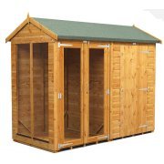 Apex Summer House with Side Storage