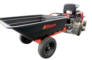 Sherpa STT400 Combi Tipping Trailer for Ride-On Mower / ATV