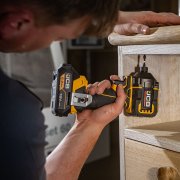 JCB Pro 18V Compact Impact Driver 230Nm, 4 Settings, Quick Release &frac14;&rdquo; Chuck (Bare Tool)