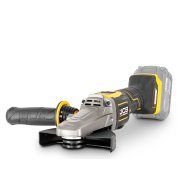JCB Pro 18V Flat Head Angle Grinder, 5" / 125mm, Digital Speed Control, Paddle Switch and Brushless (Bare Tool)