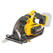 JCB Pro 18V Circular Saw 185mm, 60mm Cut Depth, Aluminium Base, Incl. 2 Blades (Bare Tool)