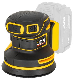 JCB Pro 18V Orbital Sander 125mm, Brushless, Variable Speed (Bare Tool)
