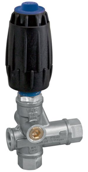 VRT3 Unloader Valve with bypass, stainless steel, Viton O-rings - 220 Bar / 3190 Psi - 40lpm