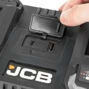 JCB Pro 2x 4.5A Dual Port Fast Charger