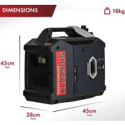 Excel Power XL2250iS Petrol Inverter Generator 2kW