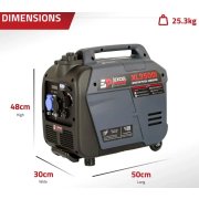 Excel Power XL3500i 3.2kW Petrol Inverter Generator