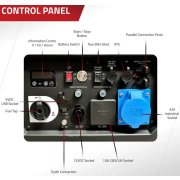 Excel Power XL6000i 6kW Petrol Inverter Generator