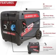 Excel Power XL6000i 6kW Petrol Inverter Generator