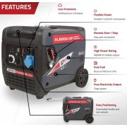 Excel Power XL6000i-DF 6kW Dual-Fuel Inverter Generator