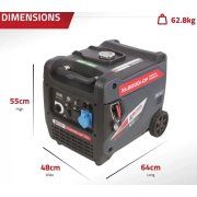 Excel Power XL6000i-DF 6kW Dual-Fuel Inverter Generator