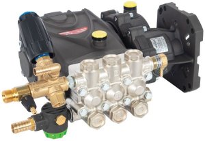 Interpump WS201 Pump, VRT3 Unloader and RS500 Gearbox Assembly - 200 Bar / 2990 Psi - 15lpm