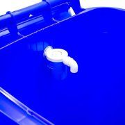 240 Litre Mobile Water Wheelie Bin Buffer Tank with Overflow Cut-Off