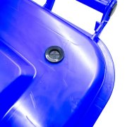240 Litre Mobile Water Wheelie Bin Buffer Tank with Overflow Cut-Off