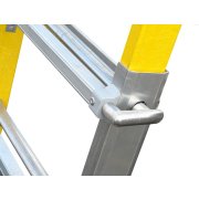 MultiLyte Glassfibre Telescopic Platform Ladder 5-8 step