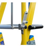 MultiLyte Glassfibre Telescopic Platform Ladder 6-9 step