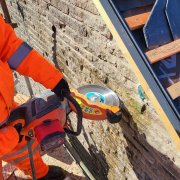 Belle DC300E+ Cordless Concrete Saw / Disc Cutter with Diamond Blade (Bare Tool)