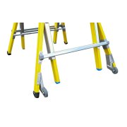 MultiLyte Glassfibre Telescopic Platform Ladder 7-11 Step