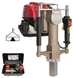 Easy Petrol Post Driver Honda GX35 Powered Marquee Post Driver