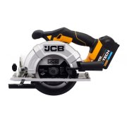 JCB 18V Cordless Circular Saw, 165mm / 6.5'', 5Ah Li-Ion Battery and 2.4A Charger