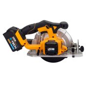 JCB 18V Cordless Circular Saw, 165mm / 6.5'', 5Ah Li-Ion Battery and 2.4A Charger