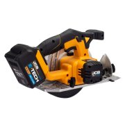JCB 18V Cordless Circular Saw, 165mm / 6.5'', 5Ah Li-Ion Battery and 2.4A Charger