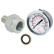 0-250Bar / 3600Psi Pressure Gauge Kit for 1/8" Gauge Port in Pump Head