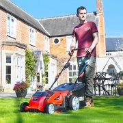 Cobra MX4340VX 43cm / 17" - 40V Cordless Lawn Mower with Battery & Charger - Used Once (As New)