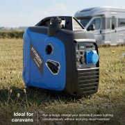 Hyundai HY3900Si Power Products  3.3kW Inverter Generator, Silent Suitcase Style, Recoil Start