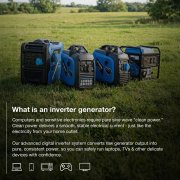 Hyundai HY6250SEi 5.5kW / 5500W Inverter Generator, Electric Start, Pure Sine Wave
