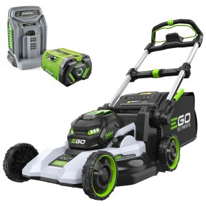 EGO Power+ LM2236E-SP 55cm / 22" Self Propelled Lawnmower + 10Ah Battery and Charger