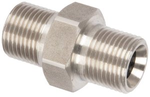 Stainless Steel BSP Nipple - 600 Bar
